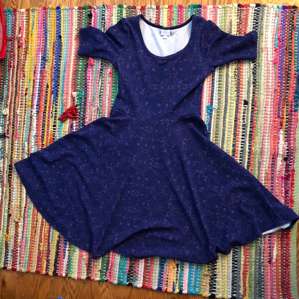 Lularoe purple dress